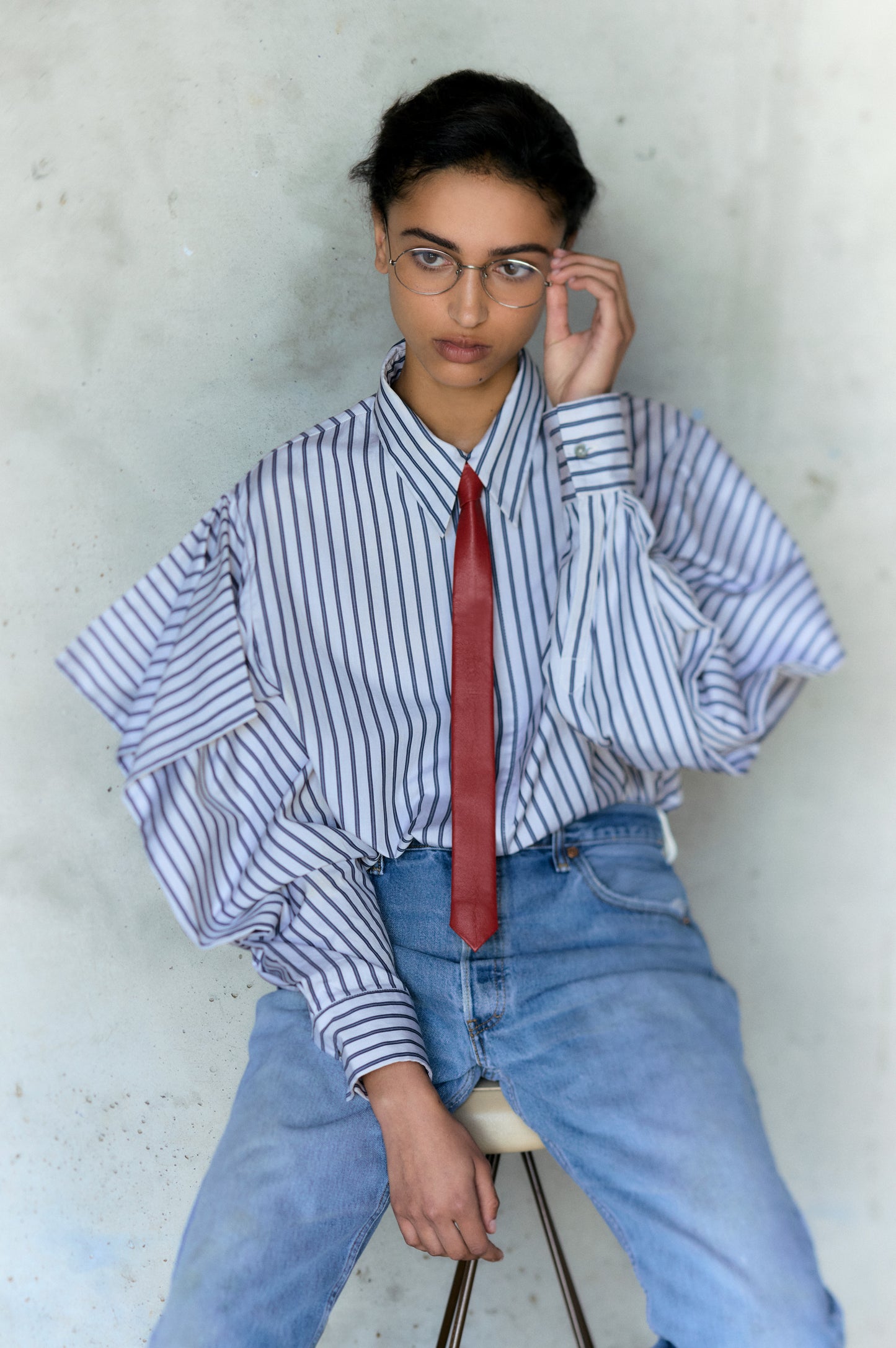 Book Sleeve Shirt - Stripe