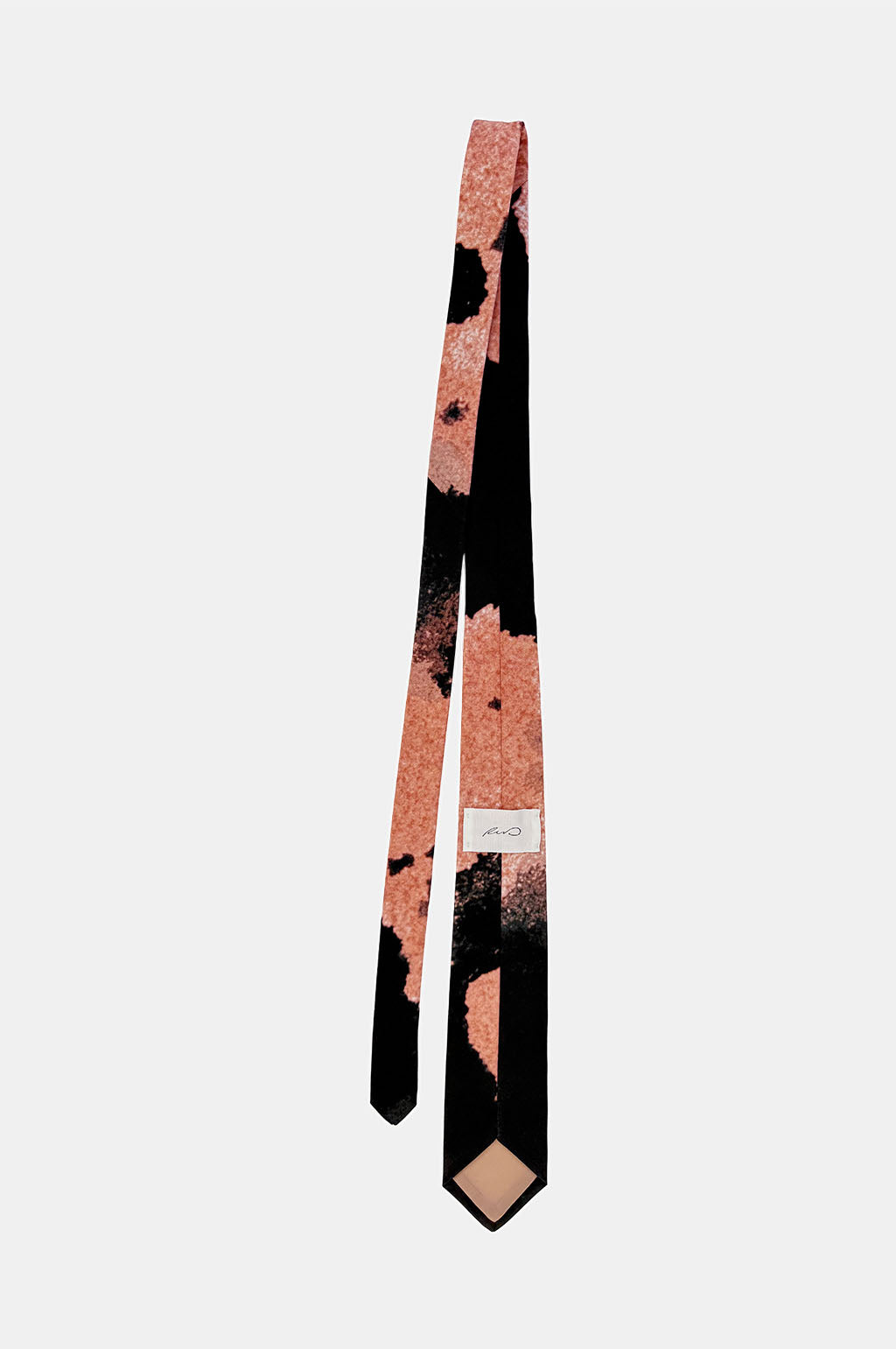 Printed Silk Tie - Coral Reef