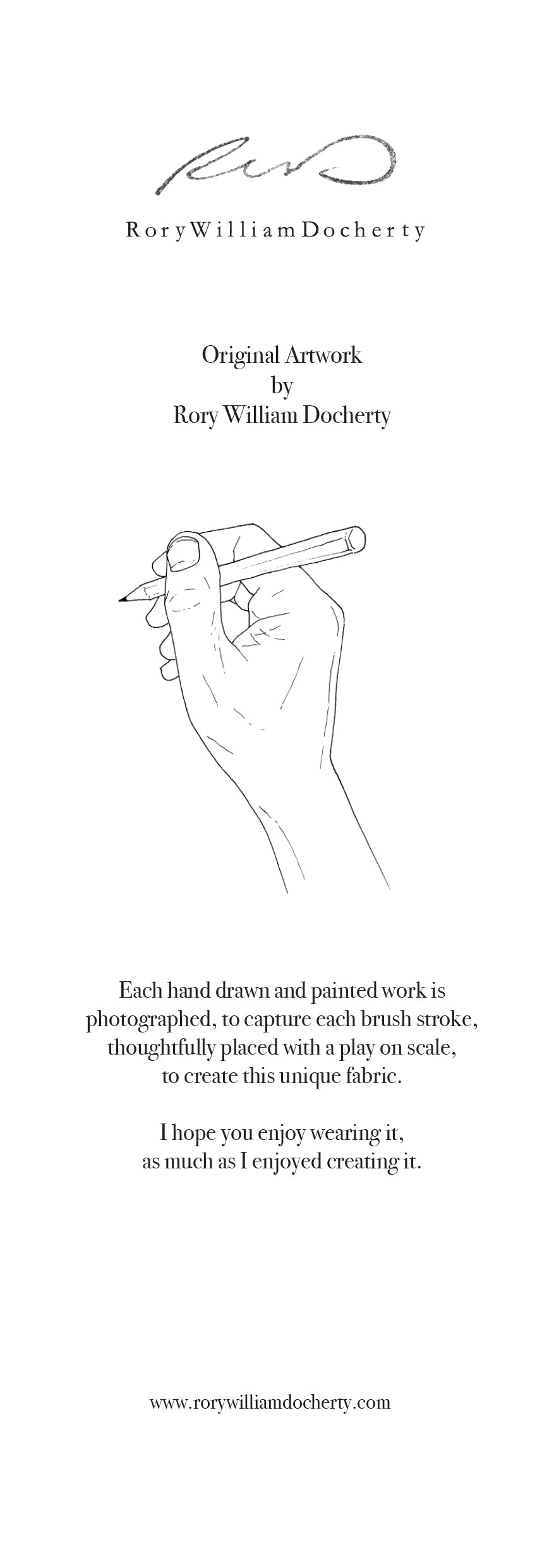 Shortsleeve Handprinted Shirt