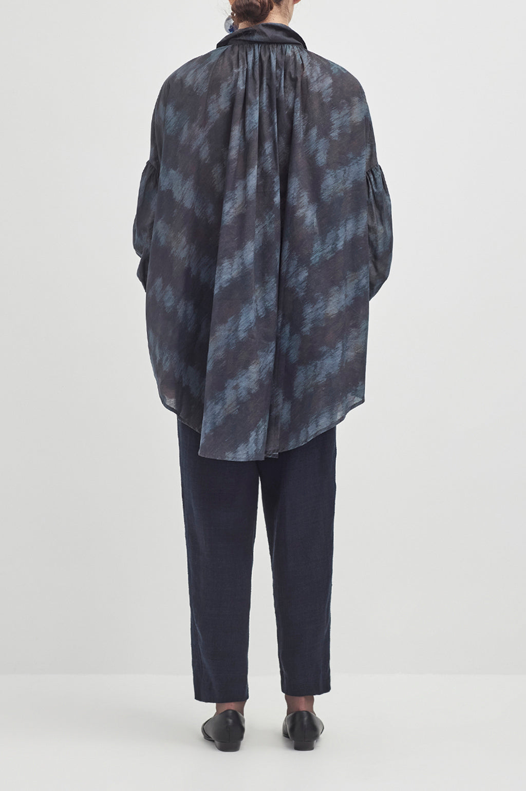 Multi Tie Painters Shirt - Midnight Large