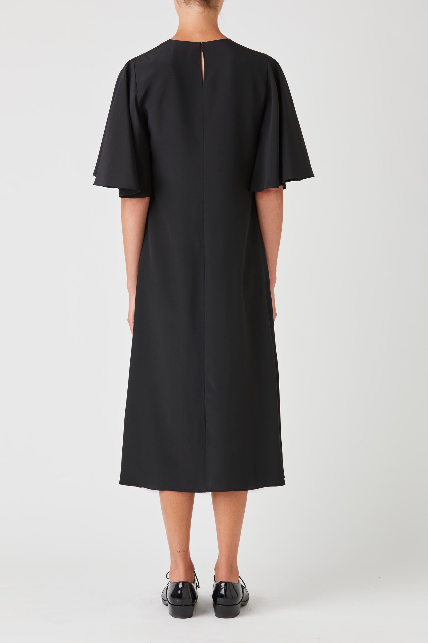 Seraph Sleeve Swing Dress