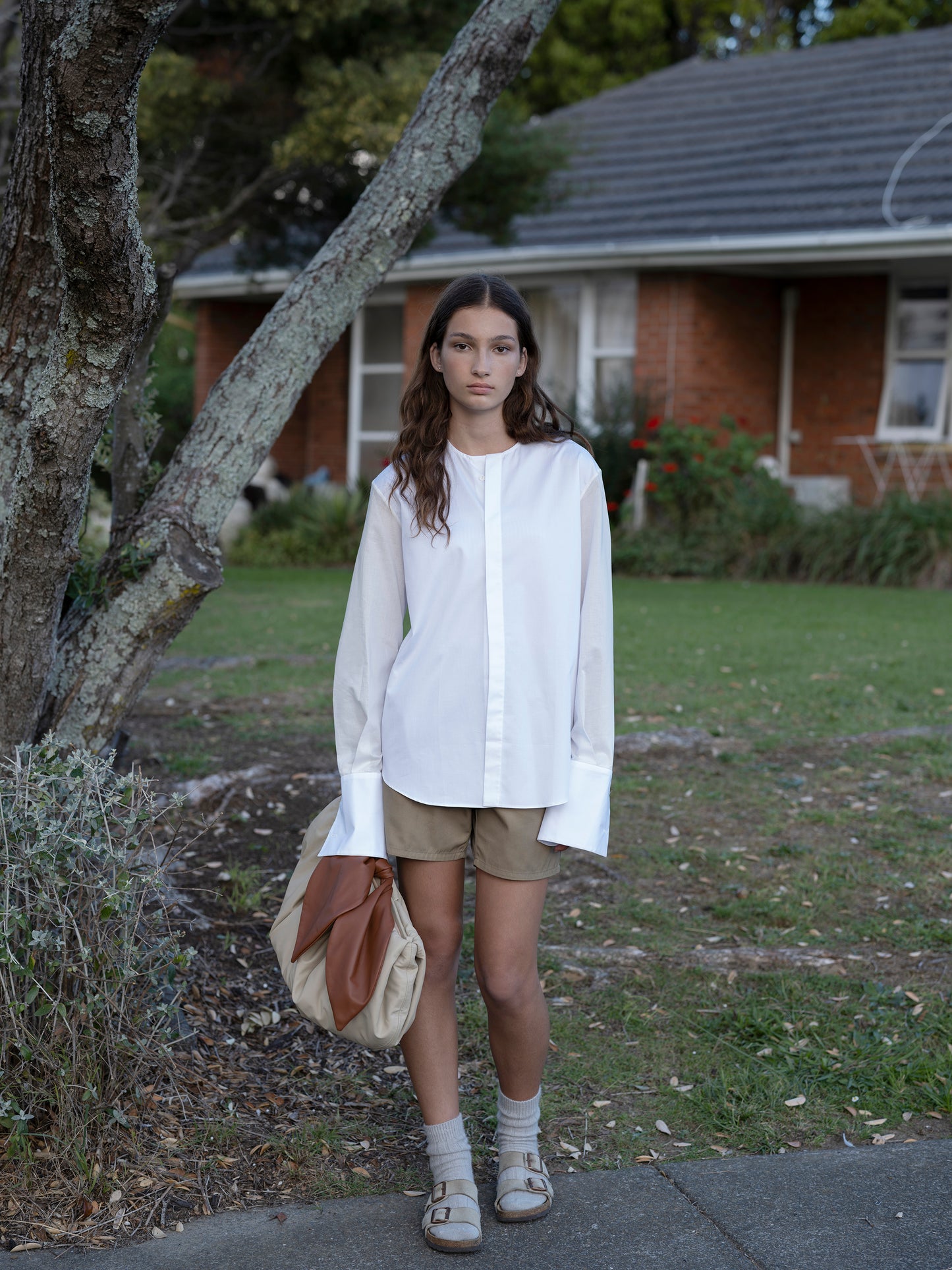 Concealed Placket French Cuff Shirt