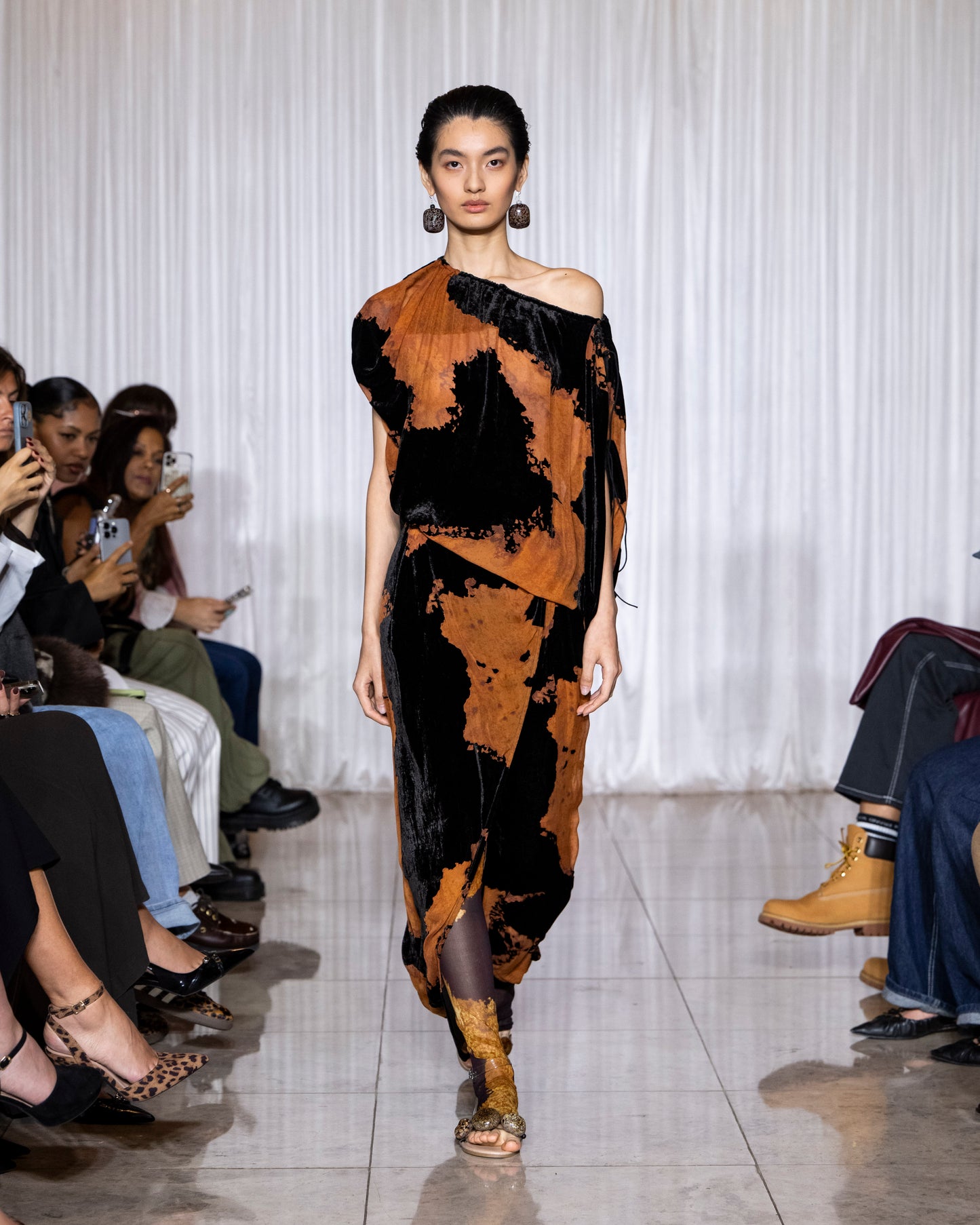 Draw Shoulder Dress