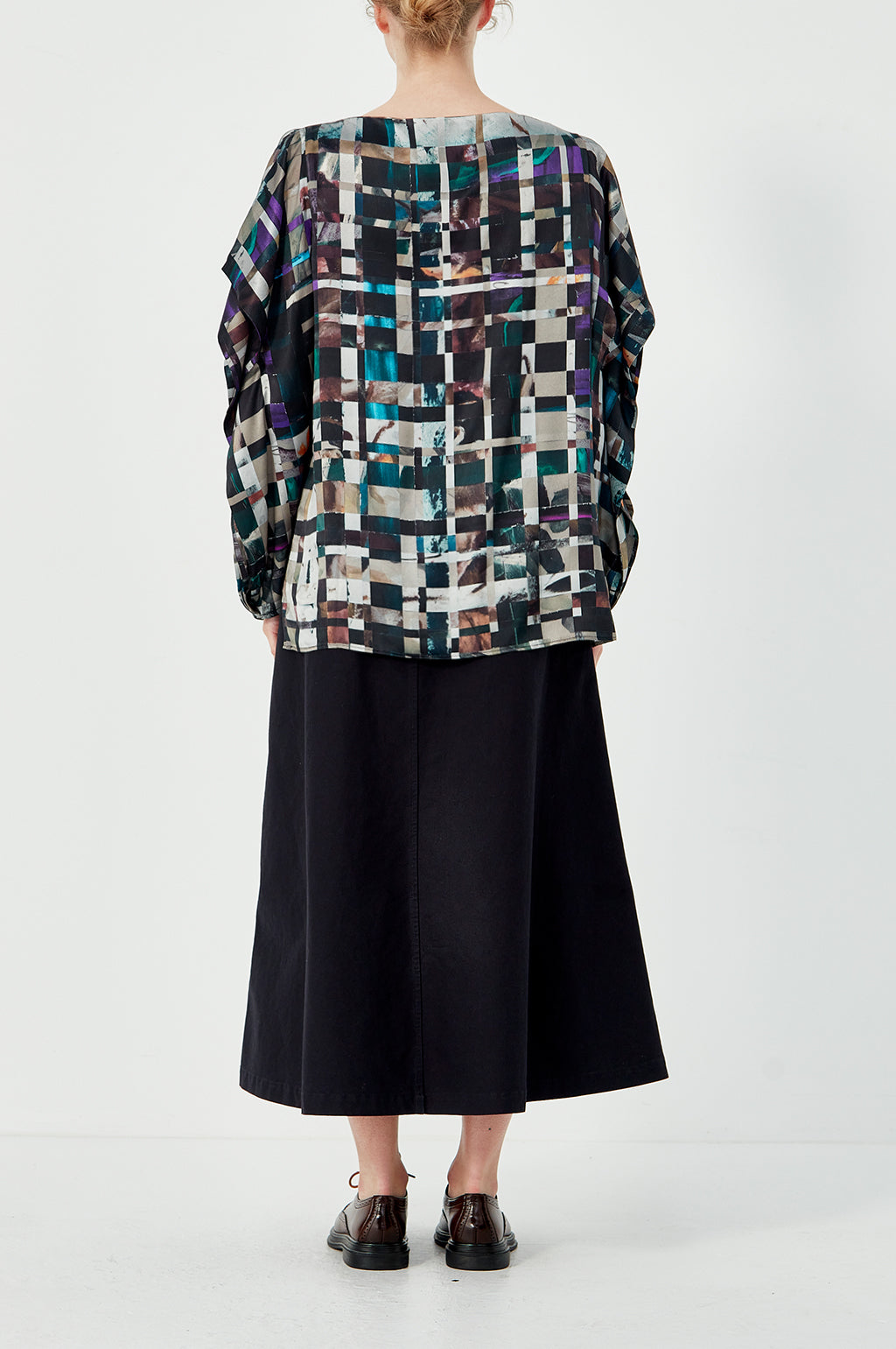 Book Sleeve Top - Black Multi