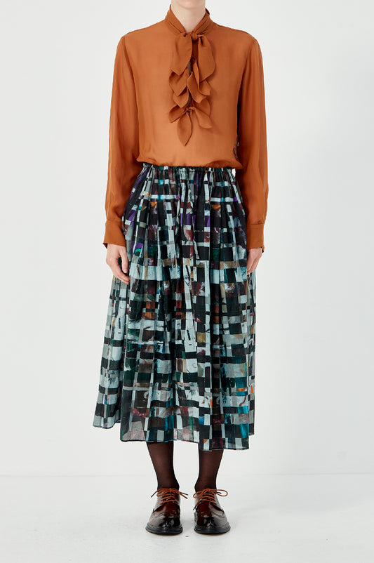 Everyday Holiday Skirt (Dark Multi)