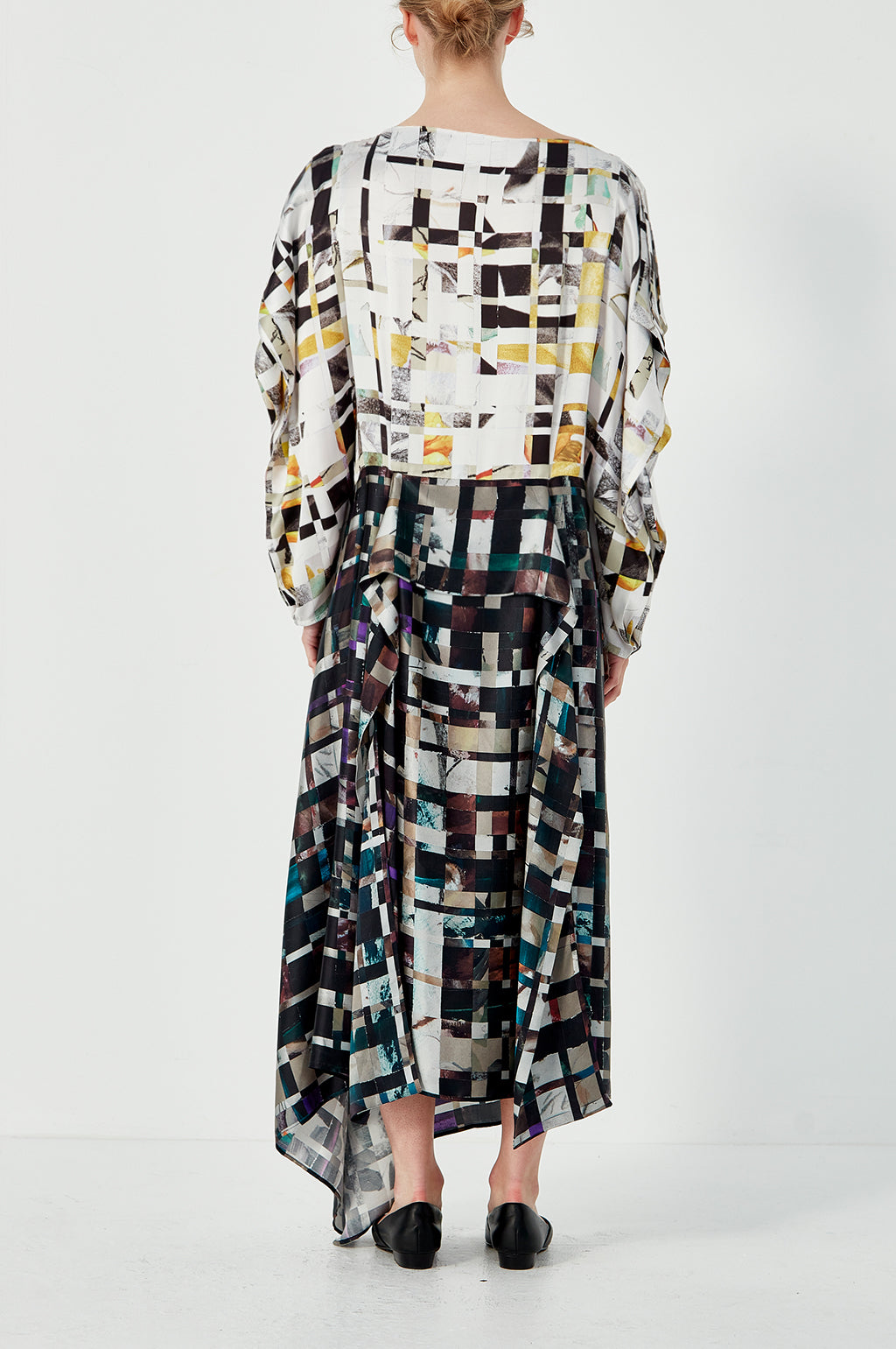 Book Sleeve Drape Dress