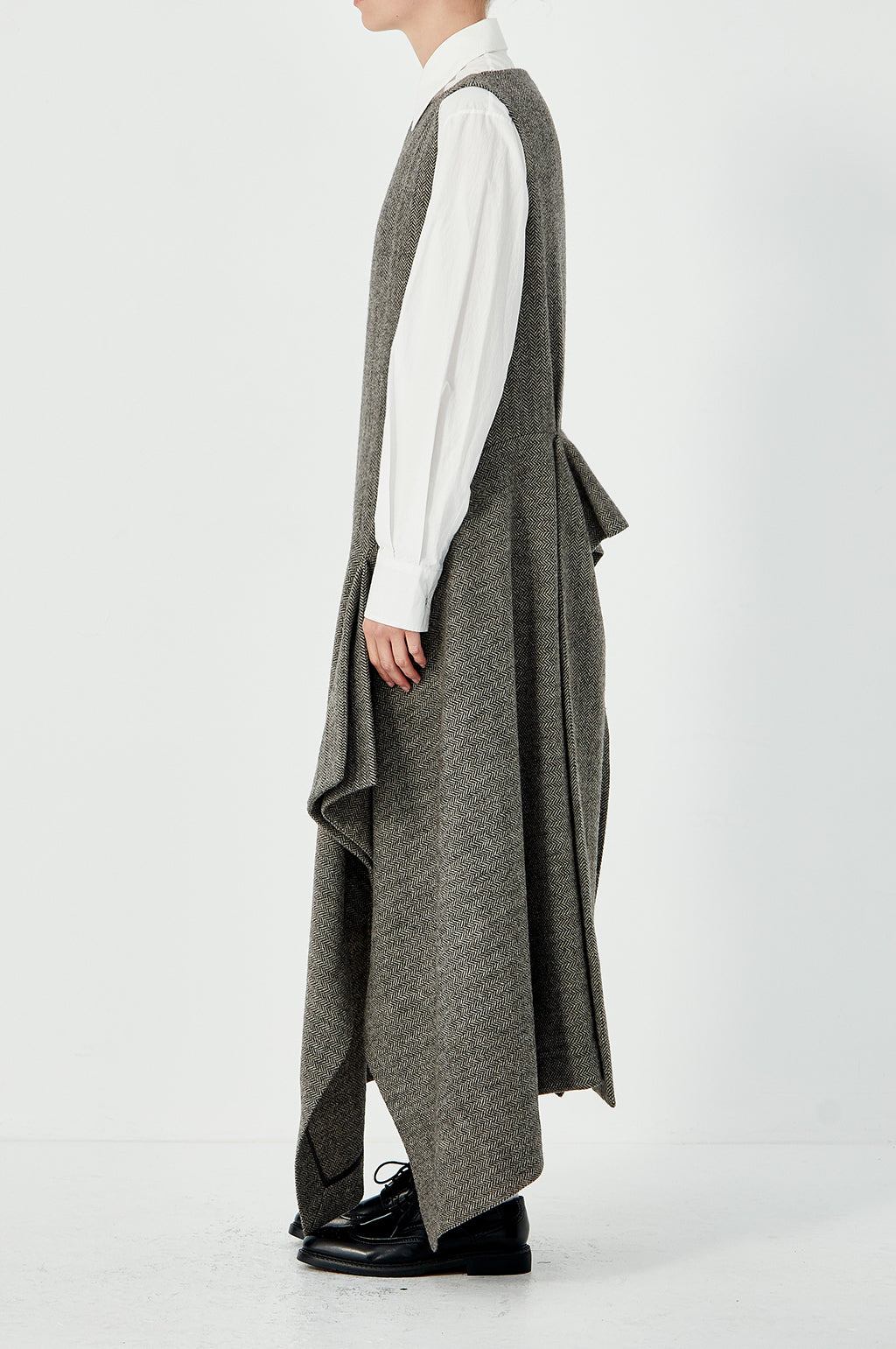 Tailored Drape Dress