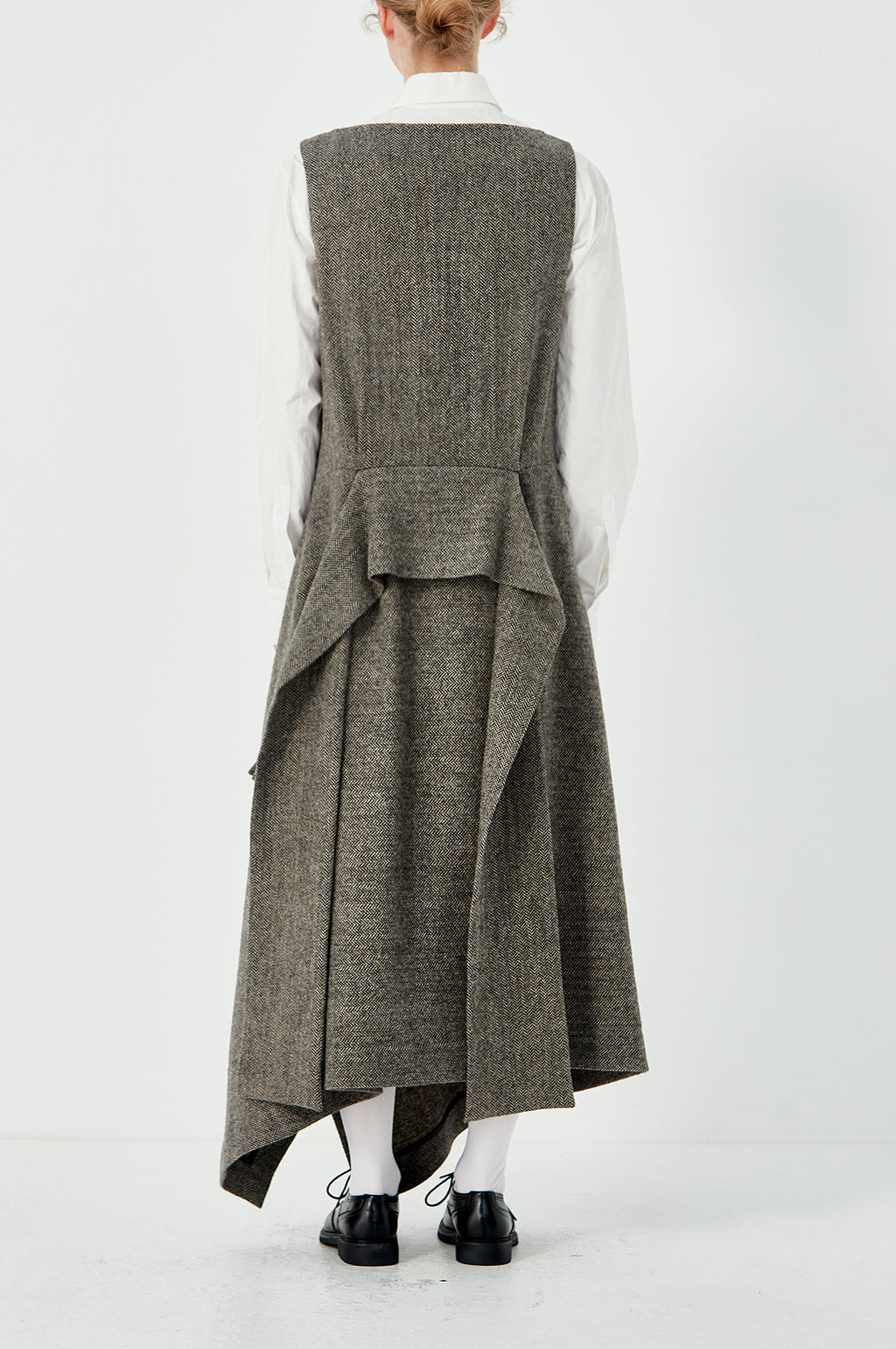 Tailored Drape Dress