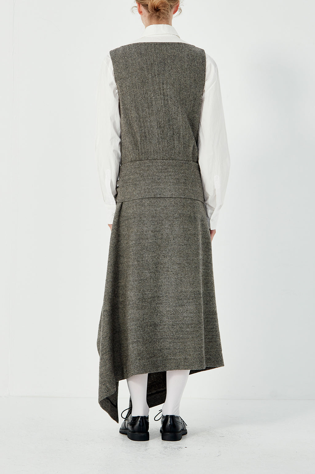 Tailored Drape Dress