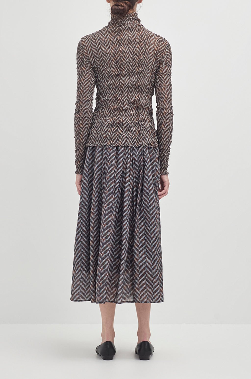 Everyday Holiday Skirt - Peat Mid