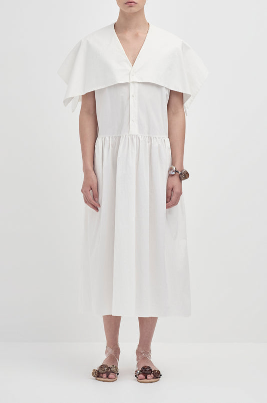 Set Sail Dress  -Ivory