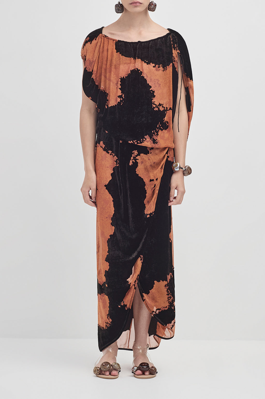 Draw Shoulder Dress