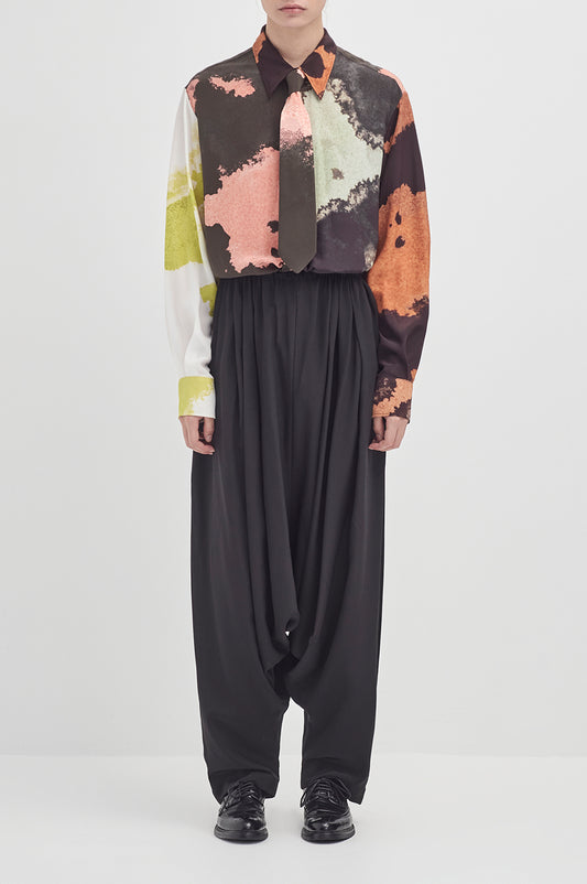 Silk Harem Trousers