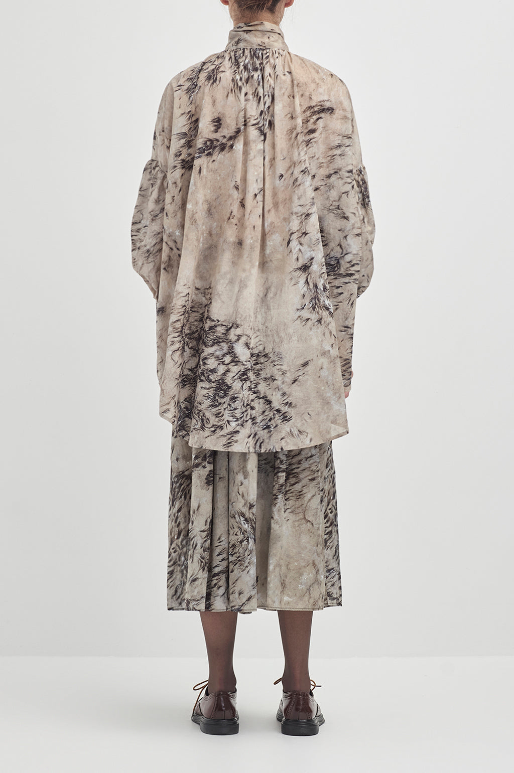 Multi tie painters shirt - Sea Grass