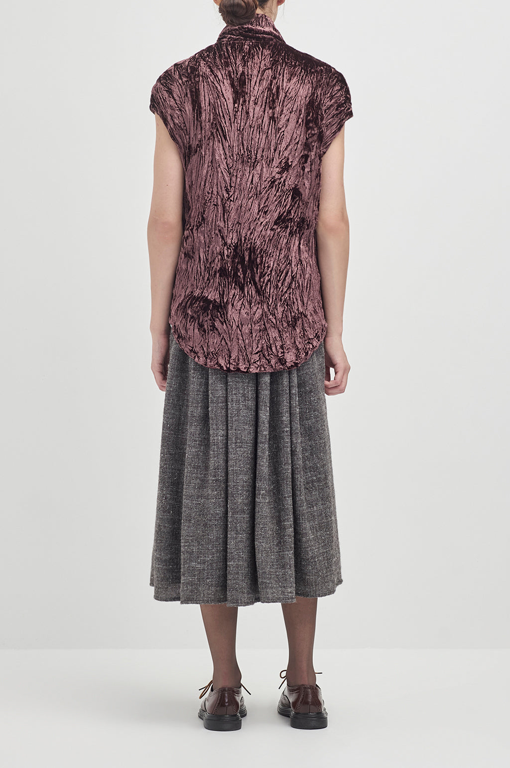 Winter Holiday Skirt - Peat