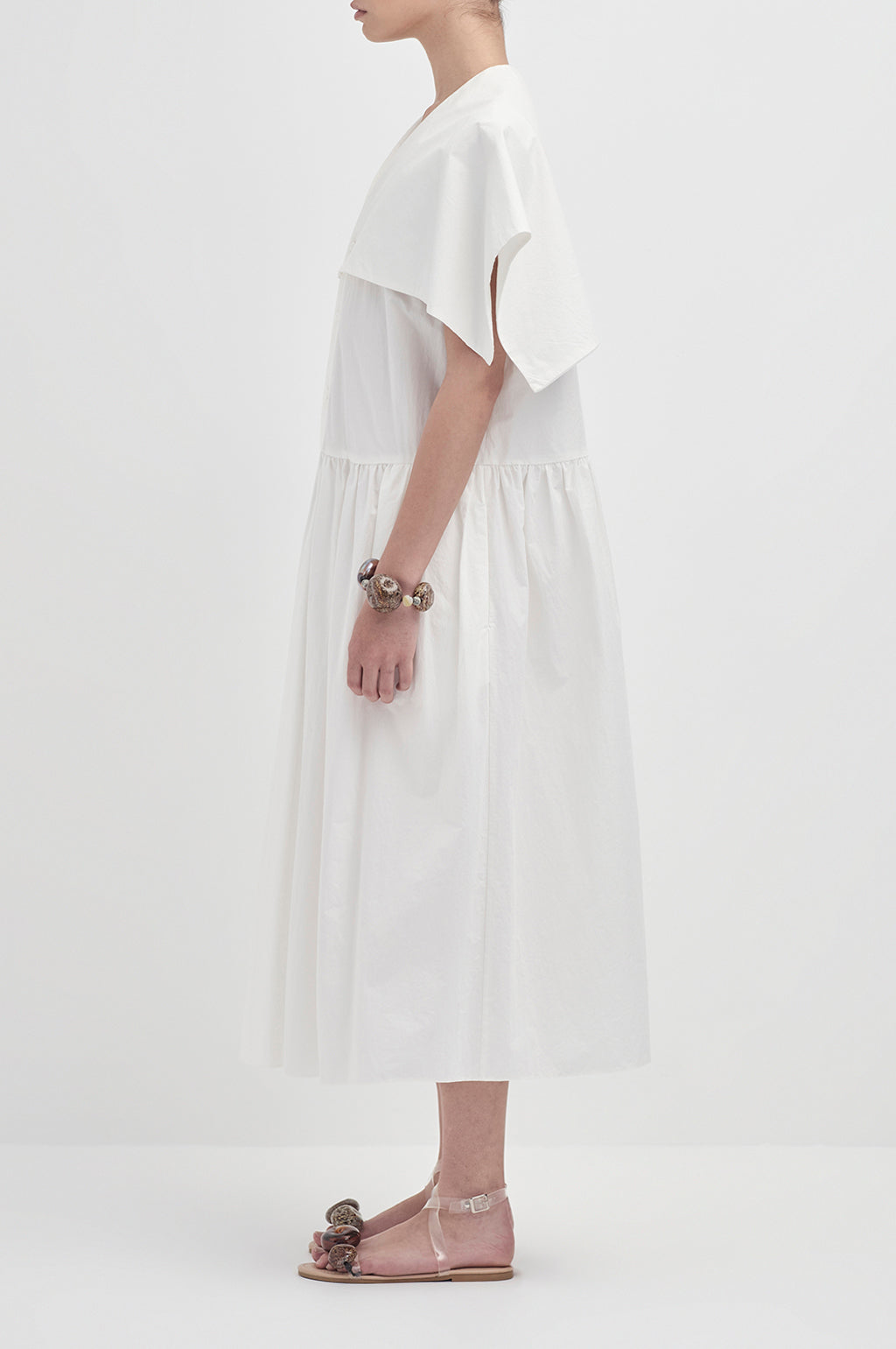 Set Sail Dress  -Ivory