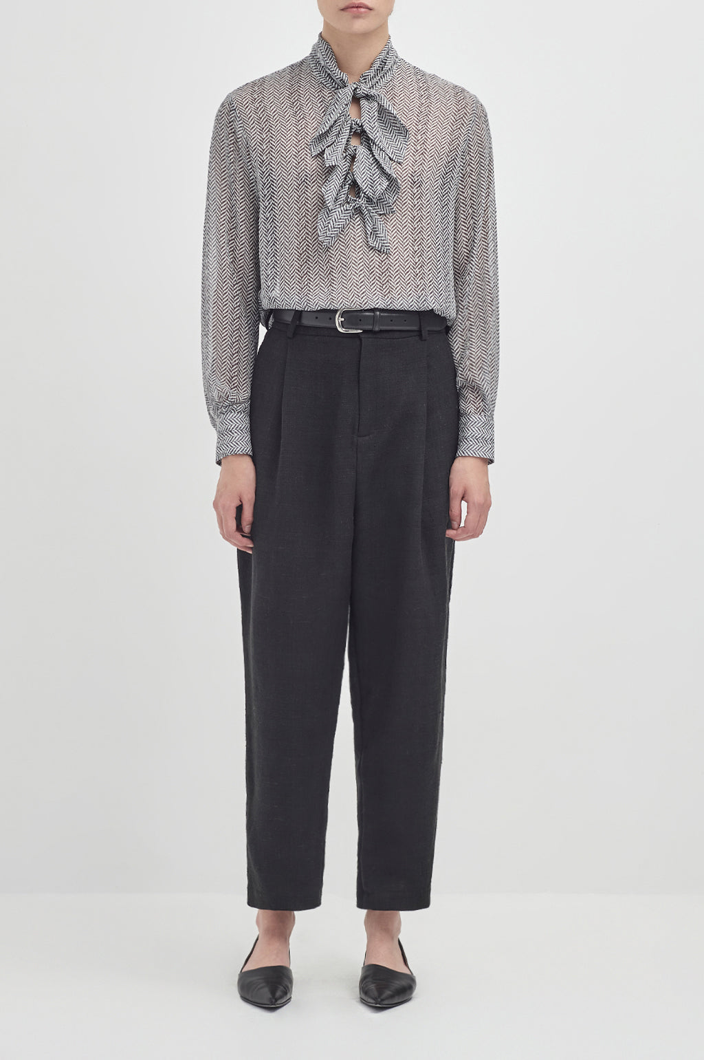 Petit Painters Shirt - Black White Mini