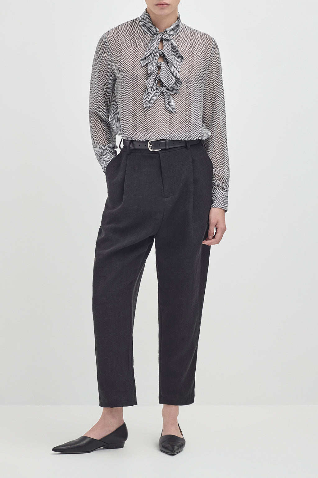 Petit Painters Shirt - Black White Mini
